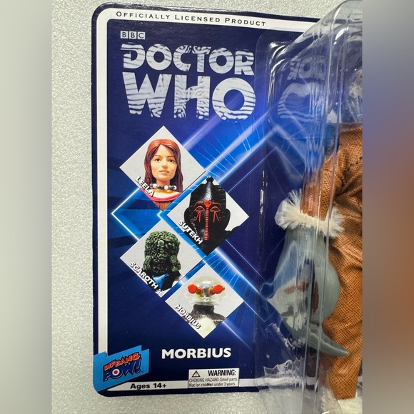 Doctor Who Morbius Action Figure 8” Collectible. Officially Licensed, New!! - Picture 4 of 5